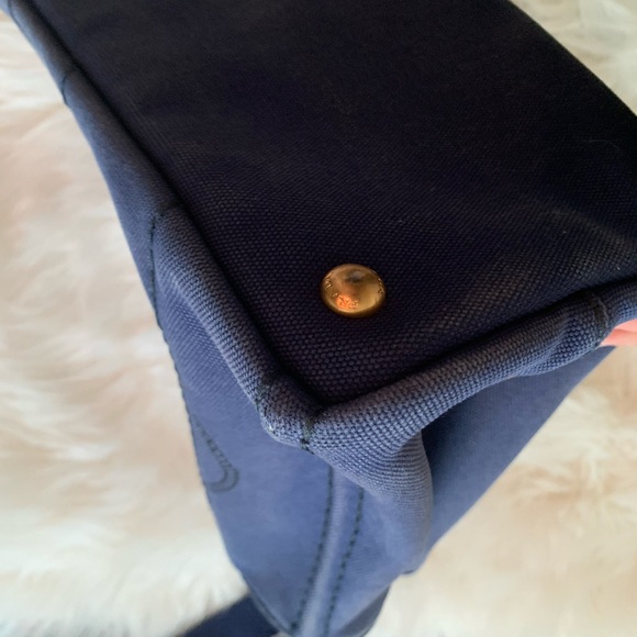 Prada Canapa Tote with Strap - Picture 6 of 14